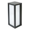 LED Wandleuchte HEITRONIC "Keanu" Lampen Gr. Höhe: 25 cm, grau (anthrazit) LED Wandleuchte Wandleuchten