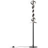 LED Stehlampe BRILLIANT "Amalie" Lampen Gr. Ø 23 cm Höhe: 127,9 cm, schwarz Standleuchten 2100 lm, Höhe 128 cm, MetallKunststoff,