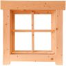 Fenster WOLFF "Tanja 44" Gr. B/H: 54 cm x 54 cm, beige (natur) Fenster