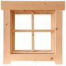 Fenster WOLFF "Tanja 28" Gr. B/H: 54 cm x 54 cm, beige (natur) Fenster