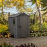 Gerätehaus KETER "Darwin 4x6" Gerätehäuser grau Gartenhäuser aus Kunststoff