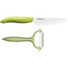 Messer-Set KYOCERA GEN Kochmesser-Sets grün Küchenmesser-Sets