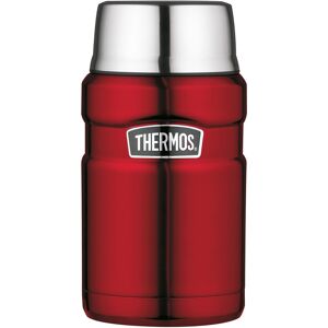 Thermos Thermobehälter THERMOS "Stainless King" Lebensmittelaufbewahrungsbehälter rot Thermoschüsseln und Thermobehälter 710 ml