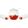 Bowle-Set VAN WELL "Tosca" Bowle-Sets farblos (transparent) Baraccessoires Weinaccessoires