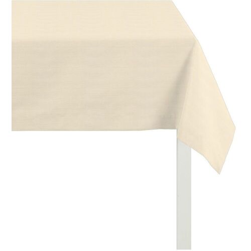 Apelt Tischdecke APELT "4362 Rips - UNI" Tischdecken Gr. Ø 170 cm, 1 St., rund, beige (natur) Tischdecke Tischwäsche Tischdecken