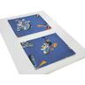 Platzset WIRTH "Looney" Platzsets Gr. Polyester, blau Platzsets