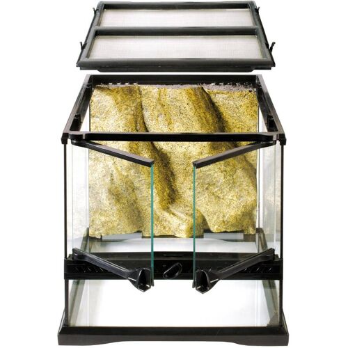 EXO TERRA Terrarium „PT2600“ Vivarien BxTxH: 30x30x30 cm Gr. B/H/T: 30 cm x 30 cm x 30 cm, schwarz Terrarien