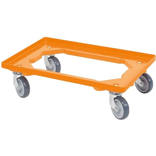 Transportroller Transportwagen orange Transportwagen