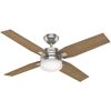 HUNTER Deckenventilator Mercado, 127 cm Gebürstetes Nickel Ventilatoren grau Deckenventilatoren