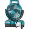 MAKITA Standventilator CF001GZ Ventilatoren blau (blau, schwarz) Standventilatoren