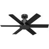 HUNTER Deckenventilator Kennicott Ventilatoren schwarz (mattes schwarz) Deckenventilatoren