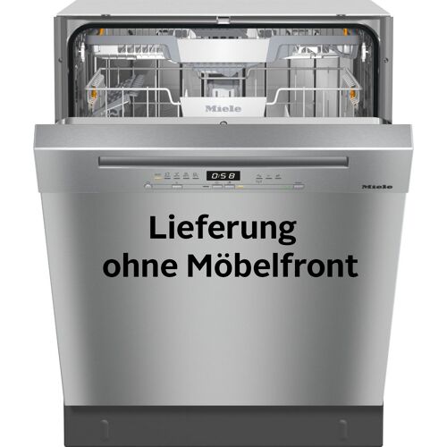 C (A bis G) MIELE Unterbaugeschirrspüler "G 5332 SCU Active Plus S" Geschirrspüler silberfarben Einbaugeschirrspüler