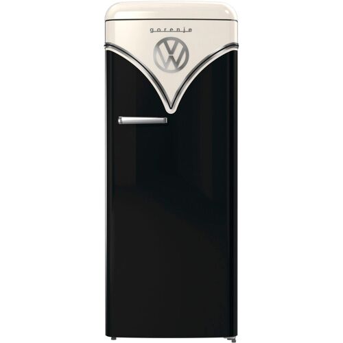 Gorenje D (A bis G) GORENJE Kühlschrank Kühlschränke Gr. Rechtsanschlag, schwarz Kühlschränke mit Gefrierfach