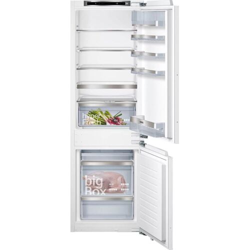 E (A bis G) SIEMENS Einbaukühlgefrierkombination "KI86SADE0" Kühlschränke Gr. Rechtsanschlag, weiß Einbaukühlgefrierkombinationen