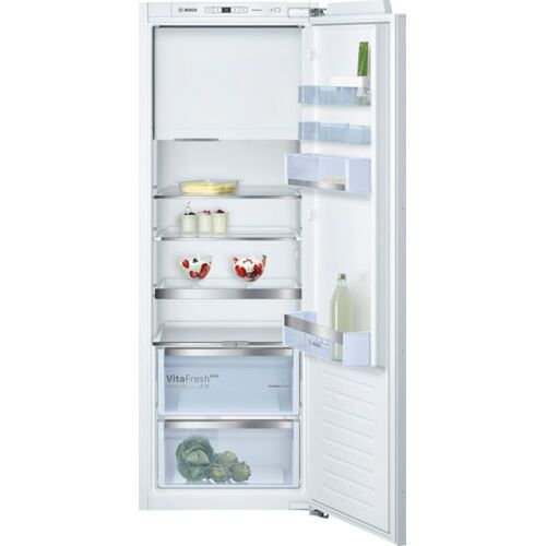 E (A bis G) BOSCH Einbaukühlschrank "KIL72AFE0" Kühlschränke Gr. Rechtsanschlag, weiß Einbaukühlschränke mit Gefrierfach
