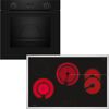 A (A+++ bis D) NEFF Backofen-Set BX48PB Herdsets schwarz Backofen-Sets