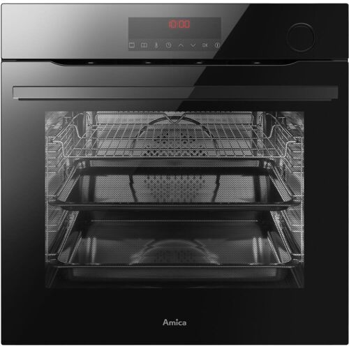 A+ (A+++ bis D) AMICA Dampfbackofen "EBSX 949 610 S" Backöfen schwarz Backöfen