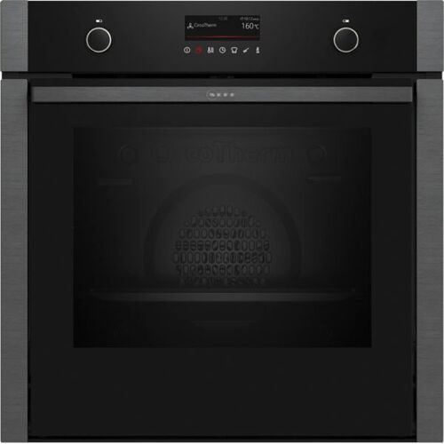 A (A+++ bis D) NEFF Backofen "B6ACP7AG0" Backöfen grau Backöfen