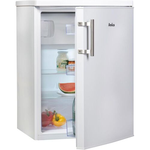 Amica Table Top Kühlschrank, KS 15915W, 85 cm hoch, 60 breit D (A bis G) Rechtsanschlag weiß Kühlschrank Kühlschränke Haushaltsgeräte