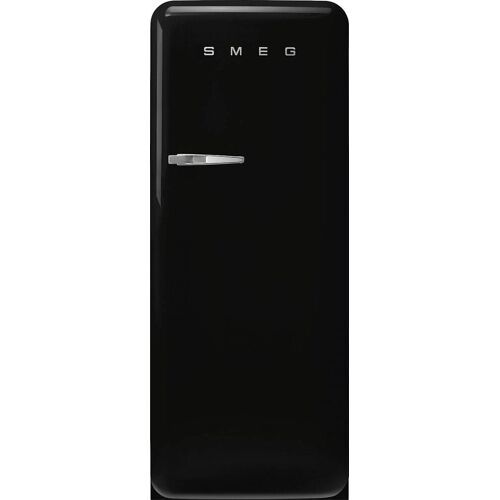 Smeg D (A bis G) SMEG Kühlschrank "FAB28_5" Kühlschränke schwarz