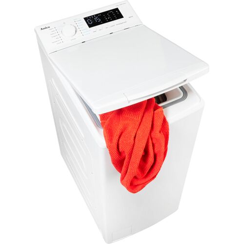Amica D (A bis G) AMICA Waschmaschine Toplader „WT 461 700“ Waschmaschinen weiß Toplader