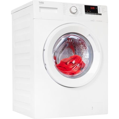 Beko C (A bis G) BEKO Waschmaschine "WML7163O4LP1" Waschmaschinen weiß Frontlader Waschmaschine