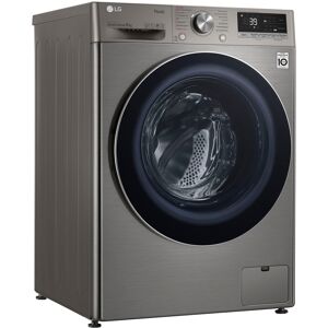 Lg A (A bis G) LG Waschmaschine Waschmaschinen TurboWash - Waschen in nur 39 Minuten silberfarben Frontlader
