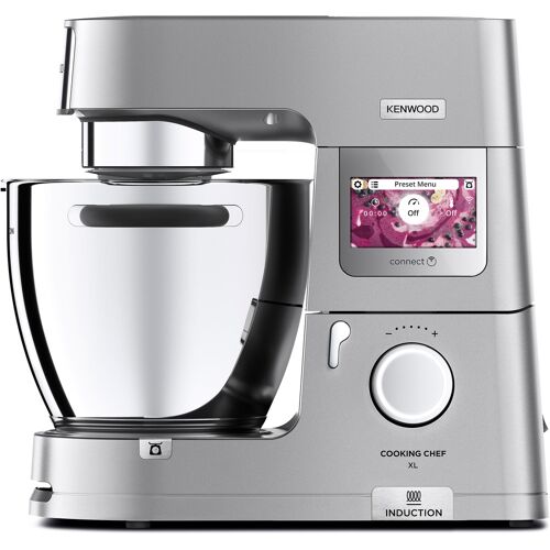 KENWOOD Küchenmaschine mit Kochfunktion "Cooking Chef XL KCL95.424SI" Küchenmaschinen silberfarben Küchenmaschinen