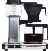 MOCCAMASTER Filterkaffeemaschine KBG Select polished silver Kaffeemaschinen Gr. 1,25 l, silberfarben (silber) Filterkaffeemaschine