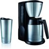 MELITTA Filterkaffeemaschine Melitta Single5 Therm M728 Kaffeemaschinen Gr. 0,62 l, 5 Tasse(n), schwarz (schwarz, edelstahl) Filterkaffeemaschine