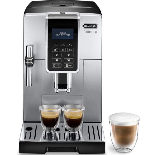 DE’LONGHI Kaffeevollautomat „Dinamica ECAM 350.35.SB“ Kaffeevollautomaten Sensor-Bedienfeld silberfarben (edelstahlfarben) Kaffeevollautomat