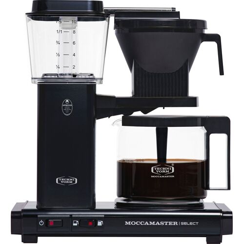 MOCCAMASTER Filterkaffeemaschine "KBG Select black" Kaffeemaschinen Gr. 1,25 l, 10 Tasse(n), schwarz Filterkaffeemaschine