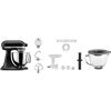 KITCHENAID Küchenmaschine 5KSM125EBM SCHWARZ MATT Küchenmaschinen schwarz (matt schwarz) Küchenmaschinen