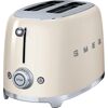 SMEG Toaster TSF01CREU beige (creme) 2-Scheiben-Toaster