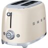 SMEG Toaster "TSF01CREU" beige (creme) 2-Scheiben-Toaster