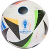 Fußball ADIDAS PERFORMANCE "EURO24 COM" Bälle Gr. 5, 0,4 g, bunt (white, black, glory blue) Kinder Spielbälle Wurfspiele