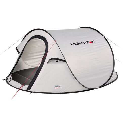 Wurfzelt HIGH PEAK "Pop up Zelt Vision 2" Zelte Gr. B/H/L: 140 cm x 100 cm x 235 cm, lila (pearl) Wurfzelte