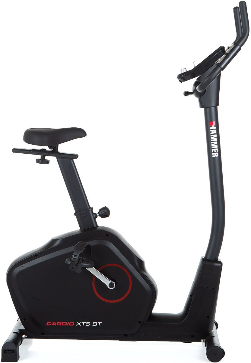 Ergometer HAMMER "Cardio XT6 BT" Fahrradtrainer schwarz Ergometer