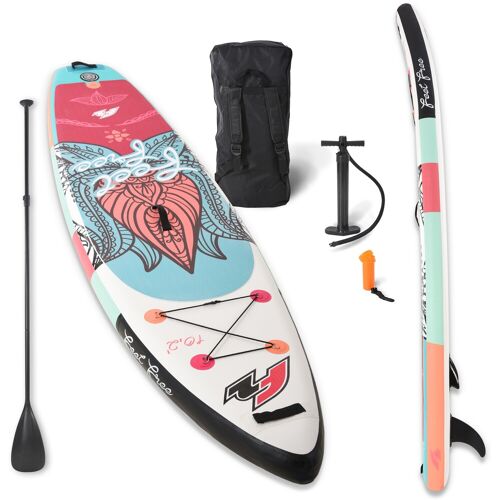 F2 SUP-Board F2 „Feel Free“ Wassersportboards Gr. 10,2 310 cm, pink Stand Up Paddle Paddling