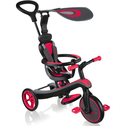 Dreirad GLOBBER "EXPLORER TRIKE 4in1" Dreiräder rot Kinder Dreiräder