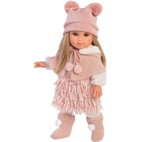 Stehpuppe LLORENS "Elena blond, 35 cm" Puppen rosa Kinder Weitere Puppen