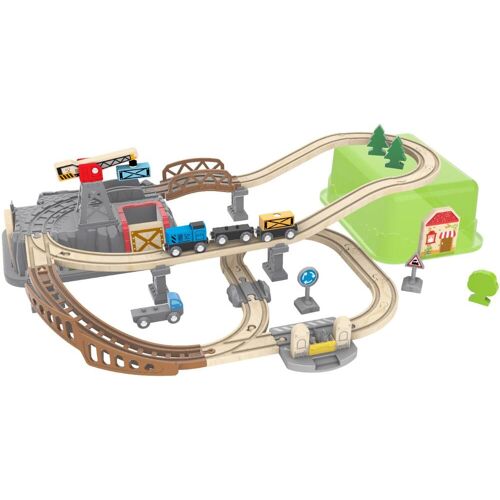 Hape Spielzeug-Eisenbahn Eisenbahn-Baukasten, (Set, 50 tlg.) Einheitsgröße bunt Kinder Ab 3-5 Jahren Altersempfehlung