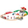 Spielzeug-Eisenbahn BRIO "BRIO WORLD, Großes City Bahnhof Set" Spielzeugfahrzeuge bunt Kinder Ab 3-5 Jahren