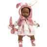 Babypuppe LLORENS "Nicole, 42 cm" Puppen rosa (rosa, weiß) Kinder Babypuppen