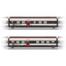 Personenwagen MÄRKLIN "Ergänzungswagen-Set 2 zum RABe 501 Giruno - 43462" Modelleisenbahn-Fahrzeuge rot (weiß, schwarz, rot) Kinder Loks Wägen
