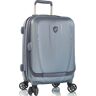 Hartschalen-Trolley HEYS "Vantage Smart Access, 53 cm" Gr. B/H/T: 37 cm x 53 cm x 23 cm 51 l, blau (slate blue) Koffer Handgepäck-Koffer