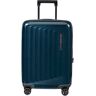 Hartschalen-Trolley SAMSONITE "Nuon metallic dark blue, 55 cm" Gr. B/H/T: 40 cm x 55 cm x 20 cm 38 l, blau (metallic dark blue) Koffer Handgepäck-Koffer
