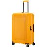 Trolley AMERICAN TOURISTER "DASHPOP 77" Gr. B/H/T: 50 cm x 77 cm x 30 cm 104 l, gelb (golden yellow) Koffer Trolleys groß Reisekoffer TSA-Zahlenschloss Aufgabegepäck