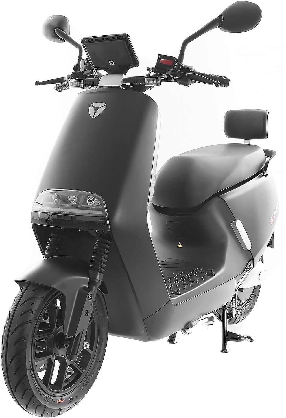 E-Motorroller SXT SCOOTERS "yadea G5" Elektromotorroller schwarz (schwarz, schwarz) Elektroroller