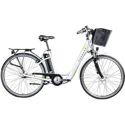 Zündapp E-Bike ZÜNDAPP "Z517" E-Bikes 48 cm, 28 Zoll (71,12 cm), weiß Elektro-Cityräder